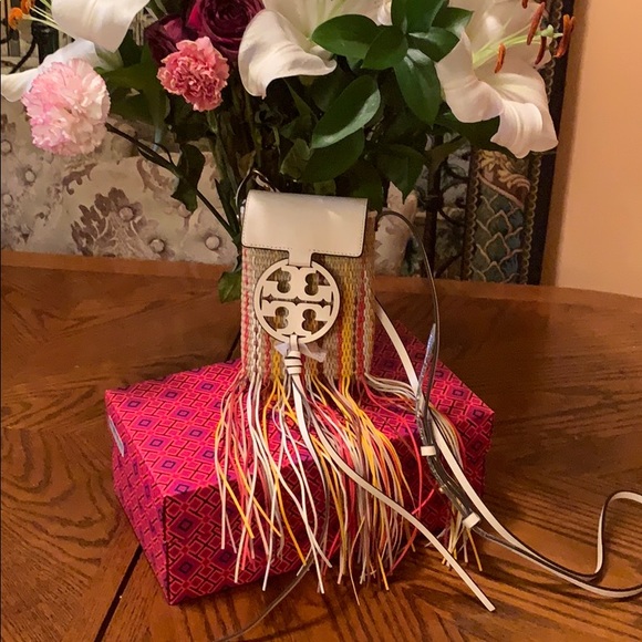 Tory Burch Miller fringe phone crossbody - Picture 7 of 10
